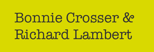 Bonnie Crosser and Richard Lambert