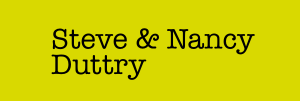 Steve and Nancy Duttry