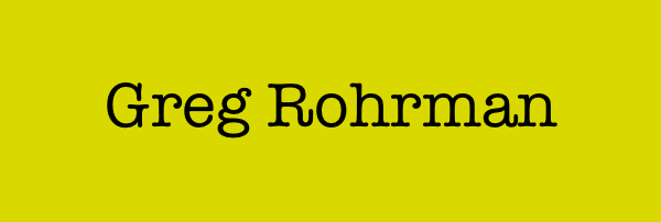Greg Rohrman