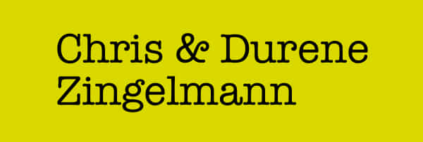 Chris and Durene Zingelmann